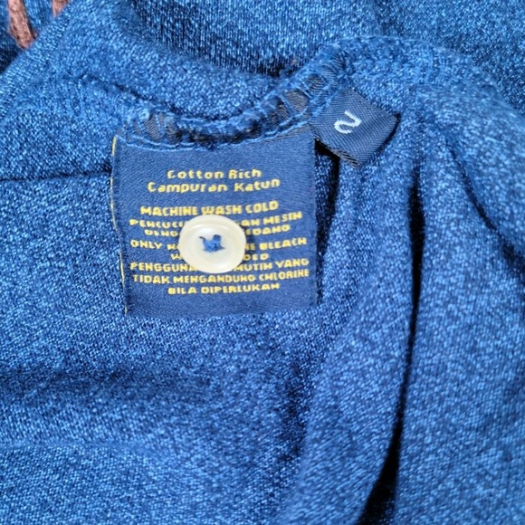 Boys Polo Ralph Lauren Youth Leather Polo Patch Short Sleeve Polo Size XL 18/20 - Picture 8 of 9